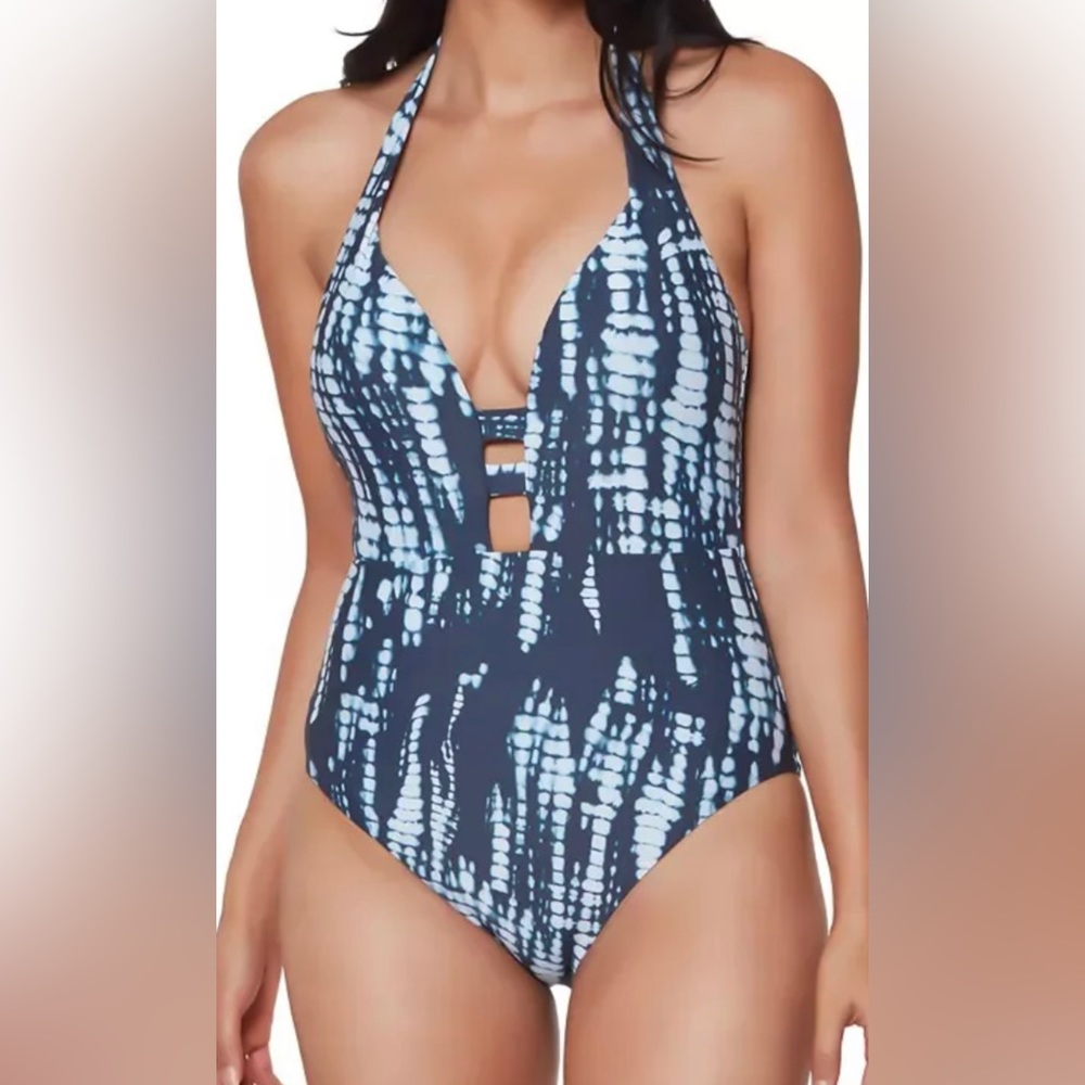 Bar lll INK WELL Tie- Dyed One- piece swimsuit US XL